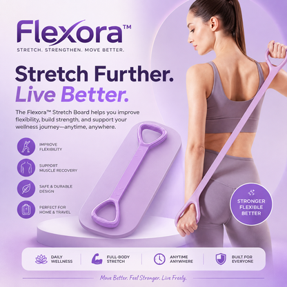 Flexora™ Stretch Board – Full-Body Flexibility & Resistance Trainer