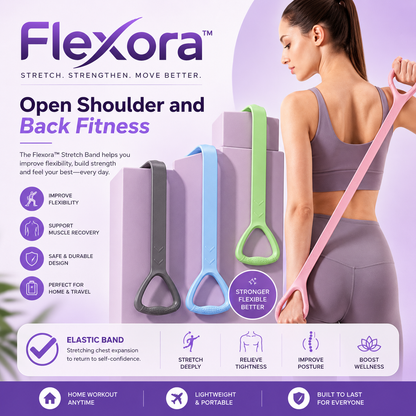 Flexora™ Stretch Board – Full-Body Flexibility & Resistance Trainer